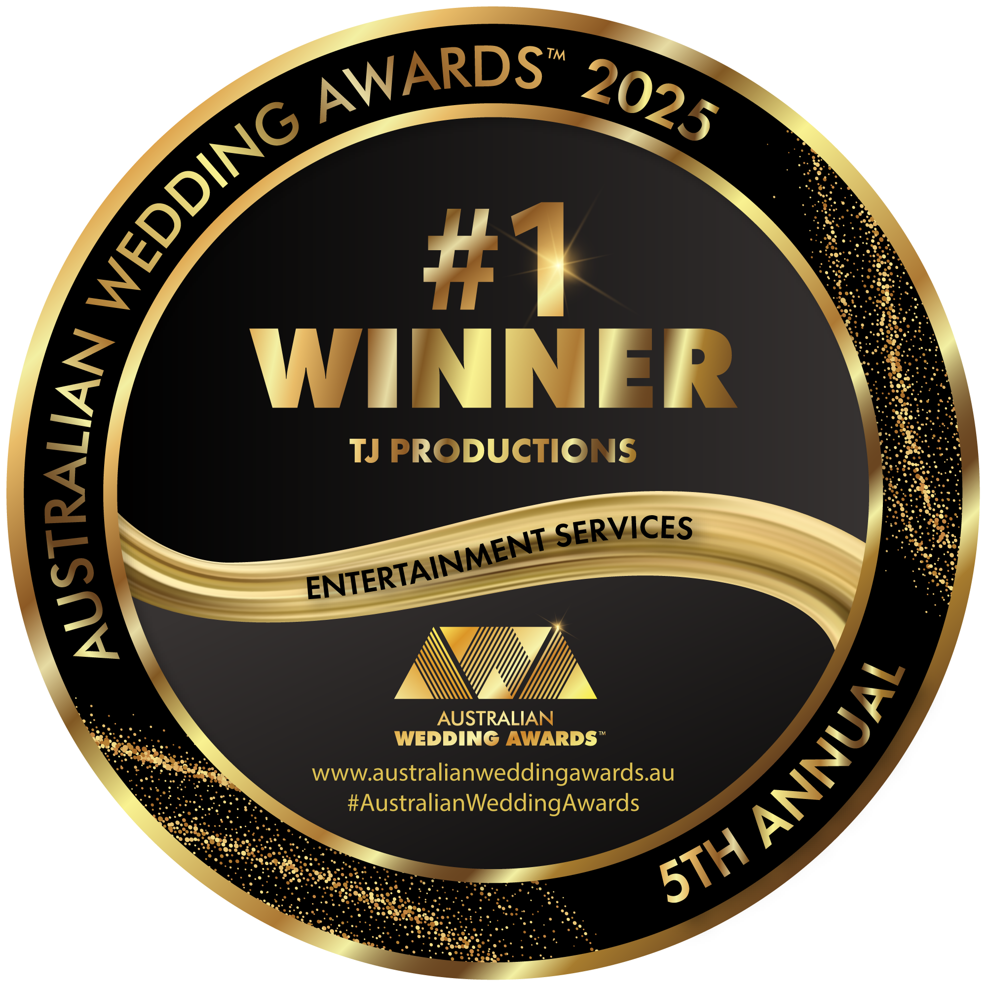 2025 Winner · Entertainment Services · Australian Wedding Awards