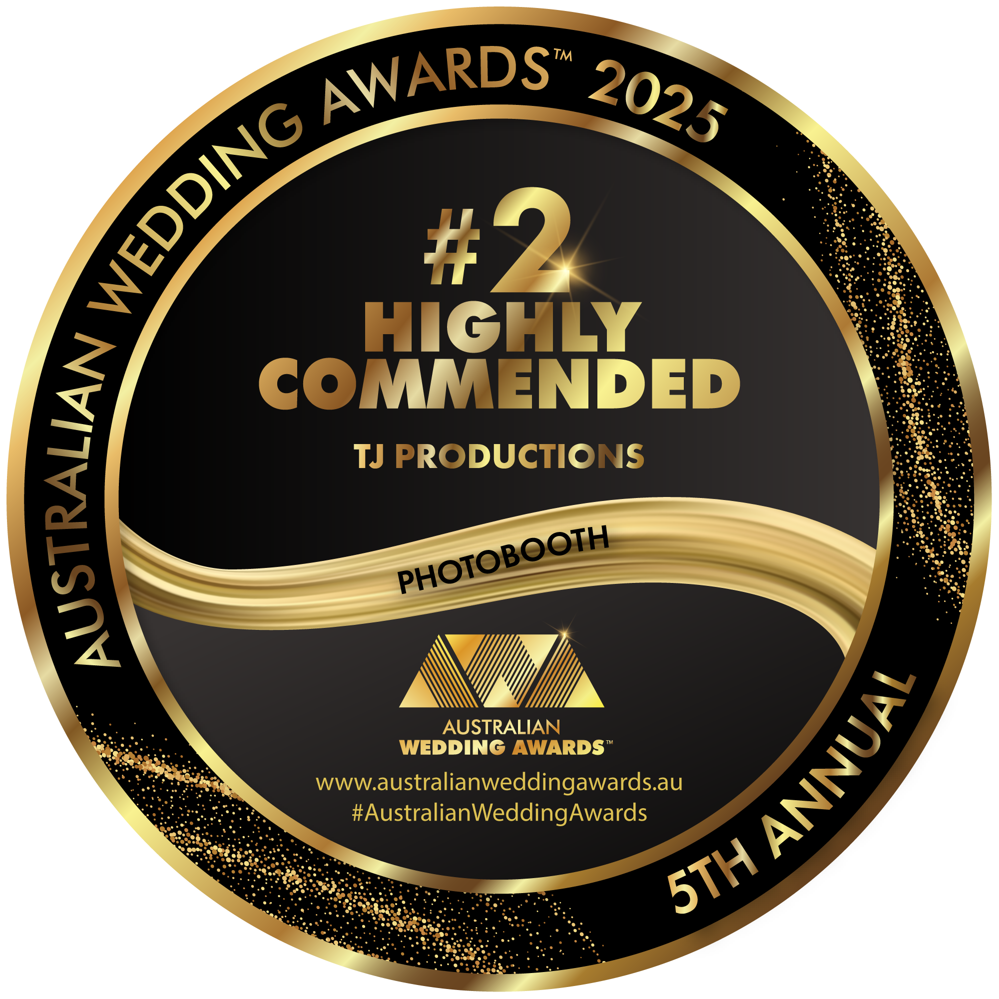 2025 Highly Commended · Photobooth · Australian Wedding Awards