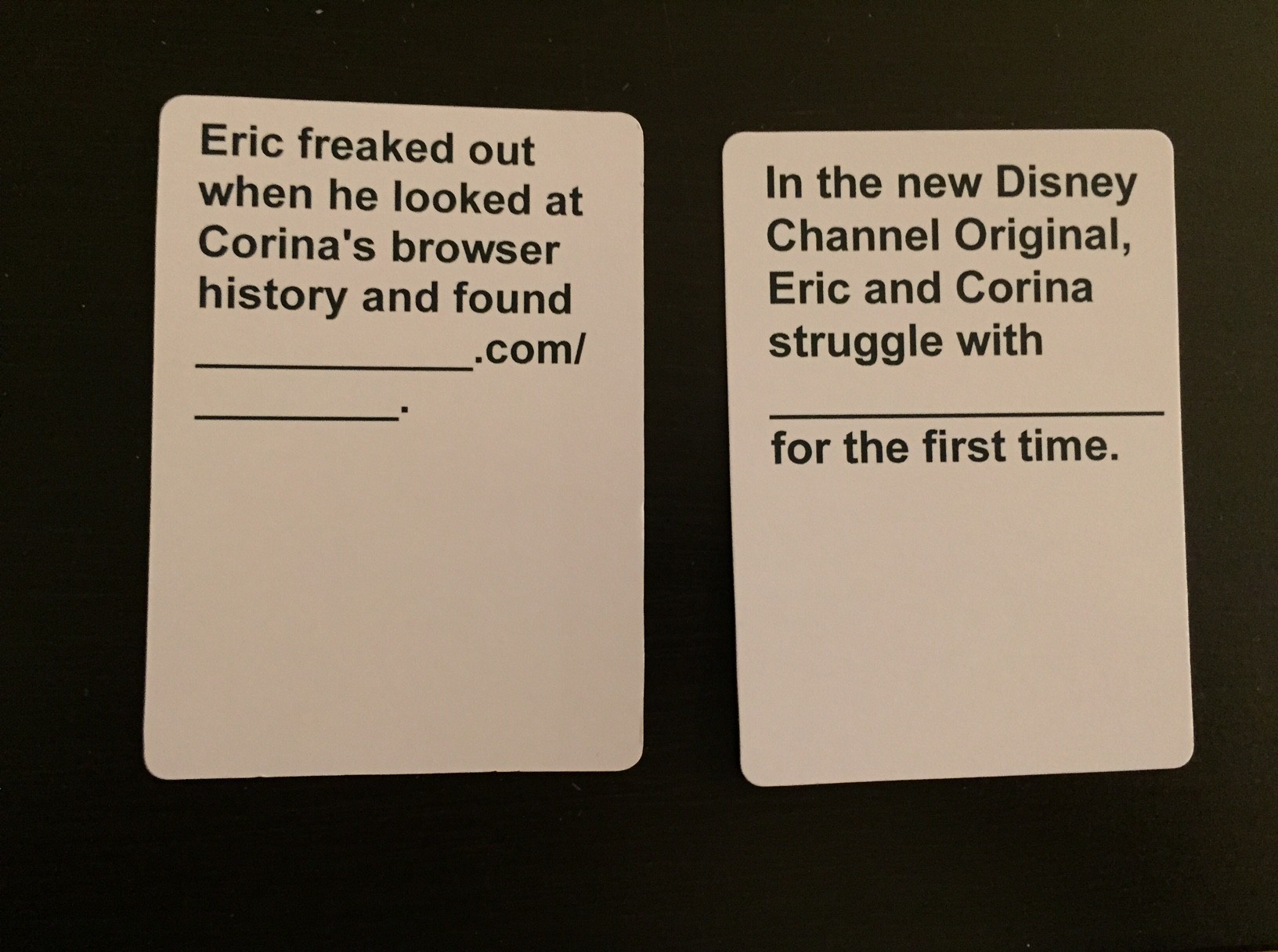cards against matrimony