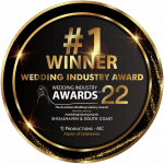 WINNER - 2022 Wedding Industry Awards - South Coast and Shoalhaven - Wedding MC