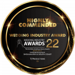 Highly Commended - 2022 Wedding Industry Awards - South Coast and Shoalhaven - Wedding DJ