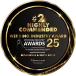 2025 HIGHLY COMMENDED - Wedding Photobooth - SHoalhaven and SOuth COast - Wedding Industry Award